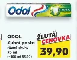 Kaufland ODOL Zubní pasta nabídka