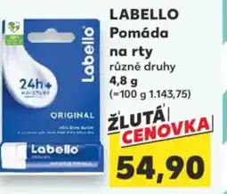 Kaufland LABELLO Pomáda na rty nabídka