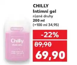 Kaufland CHILLY Intimní gel nabídka