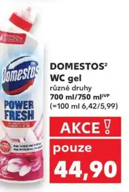 Kaufland DOMESTOS Wc gel nabídka