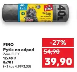 Kaufland FINO Pytle na odpad Zeus FLEX nabídka