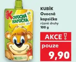 Kaufland KUBÍK Ovocná kapsička nabídka