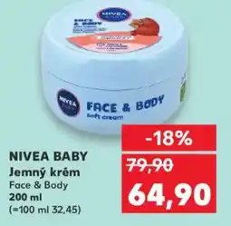 Kaufland NIVEA BABY Jemný krém nabídka
