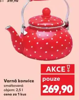 Kaufland Varná konvice smaltovaná nabídka