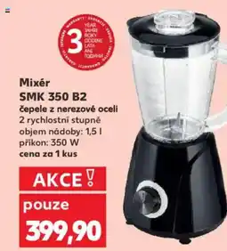 Kaufland Mixér SMK 350 B2 čepele z nerezové oceli nabídka