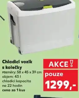 Kaufland Chladicí vozík s kolečky nabídka