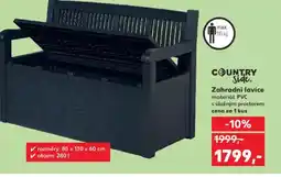 Kaufland Zahradní lavice nabídka