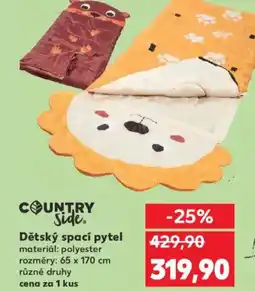 Kaufland Dětský spací pytel nabídka