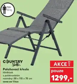 Kaufland Polohovací křeslo nabídka