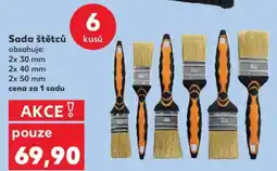 Kaufland Sada štětců nabídka