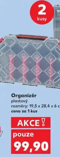 Kaufland Organizér plastový nabídka