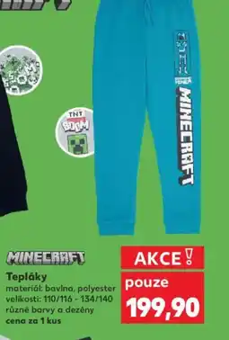 Kaufland Tepláky nabídka