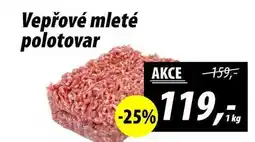 ZEMAN Vepřové mleté polotovar, 1 kg nabídka