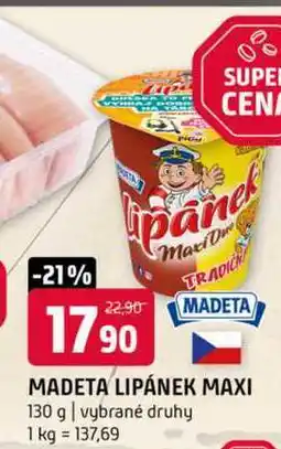 Terno Madeta Lipánek 130 g nabídka