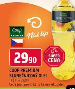 Terno Coop premium slunečnicový olej 1l nabídka