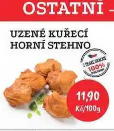 RABBIT řeznictví UZENÉ KUŘECÍ HORNÍ STEHNO 100g nabídka