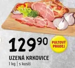 Terno Uzená krkovice s kosti 1kg nabídka