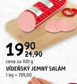 Terno Vídeňský salám 100g nabídka