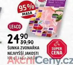 Terno Šunka zvonařka nejvyšší jakosti 100g nabídka