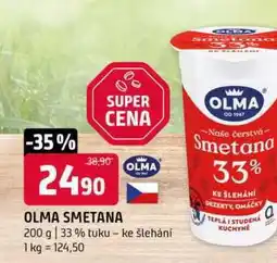 Terno Olma smetana 200 g 33% tuku ke šlehání nabídka