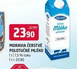 Terno Moravia Čerstvě polptučné mléko 1l nabídka