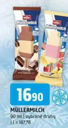 Terno Müllermilch 90 ml vybrané druhy nabídka