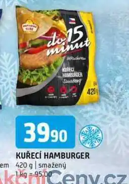Terno Kuřecí hamburger 420g nabídka