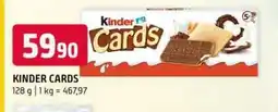 Terno Kinder cards 128 g nabídka