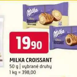 Terno Milka croissant 50 g vybrané druhy nabídka