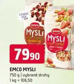 Terno Emco mysli 750 g vybrané druhy nabídka