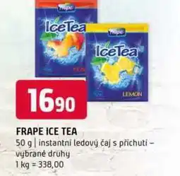 Terno Frape ice tea 50 g instantni ledový čaj s příchutí vybrané druhy nabídka