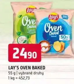 Terno LAY'S oven baked 55 g vybrané druhy nabídka