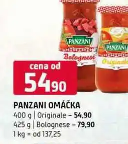 Terno Panzani omáčka 400 g Originale 425 g Bolognese nabídka