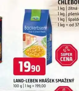 Terno Land leben hrášek smažený 100g nabídka