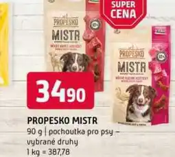 Terno Propesko mistr 90 g pochoutka pro psy vybrané druhy nabídka
