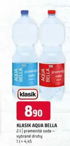 Terno Klasik aqua bella 2l pramenitá voda vybrané druhy nabídka