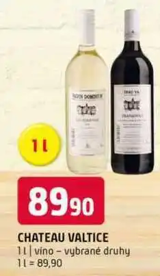 Terno Chateau valtice 1l víno vybrané druhy nabídka