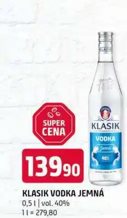Terno Klasik vodka jemná 0,5l vol. 40% nabídka