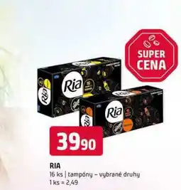 Terno Ria 16 ks tampóny vybrané druhy nabídka