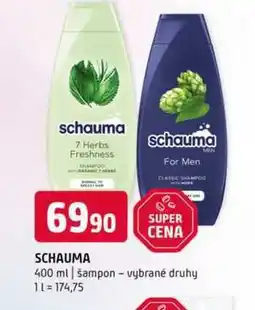 Terno Schauma 400 ml šampon vybrané druhy nabídka