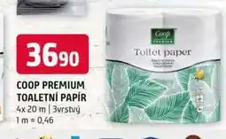 Terno Coop premium toaletní papír 4x 20 m 3vrstvý nabídka