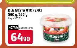 Terno Dle gusta utopenci 500 g/350 g nabídka