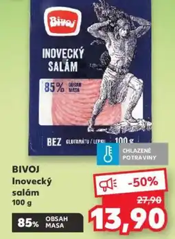 Kaufland BIVOJ Inovecký salám nabídka