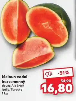 Kaufland Meloun vodní - bezsemenný nabídka