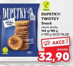 Kaufland DUPETKY/ TWISTKY Snack nabídka