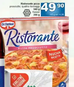 Jip RISTORANTE PIZZA nabídka