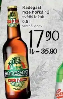 Jip Radegast Ryze Hořká 12 nabídka