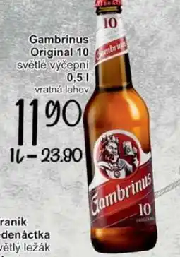 Jip Gambrinus Originál 10 nabídka