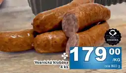 Jip Vesnická klobása nabídka