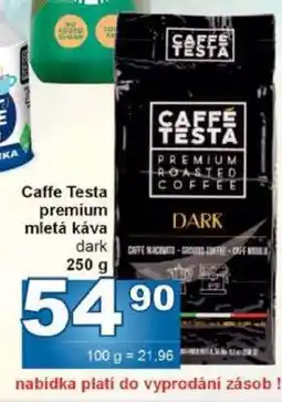 Jip Caffe Testa premium mletá káva dark nabídka
